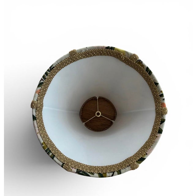 2020s Custom Botanical Lampshade in Rifle Paper Co Primavera Fabric- Very Italian For Sale - Image 5 of 6
