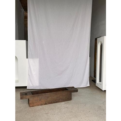 Traditional Asian Teak Chest for Storing Rice For Sale - Image 14 of 18