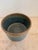 Vintage Seagrove Studio Pottery Bowl Planter, Organic Blue Green Glaze For Sale - Image 9 of 9