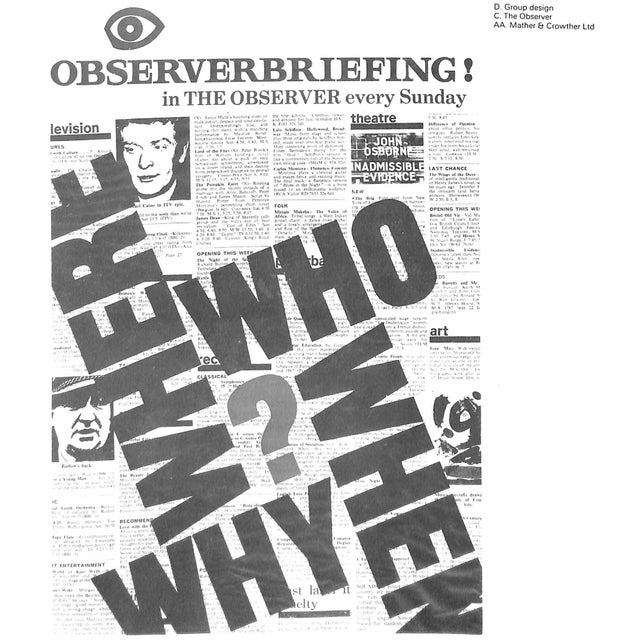 "Graphic Design Britain: A Comprehensive Selection of Recent British Graphic Design" 1967 Lambert, Frederick [Edited By] For Sale - Image 10 of 12