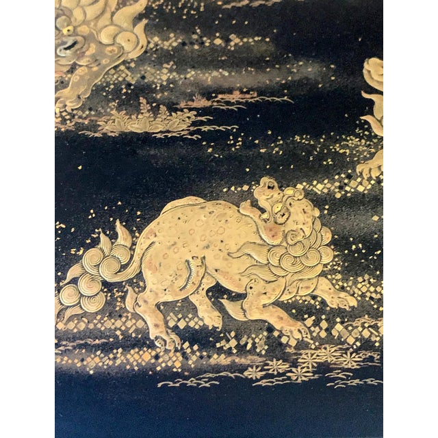 Japanese Lacquer Box with Fine Maki-e Decoration Meiji Period For Sale - Image 10 of 15