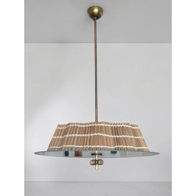1950s Pendant Light by Paavo Tynell for Idman Oy, Finland, 1950s For Sale - Image 5 of 18