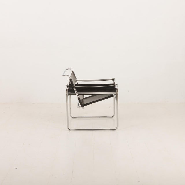 Gavina Vintage Italian Wassily Chairs by Gavina, 1960s, Set of 2 For Sale - Image 4 of 18