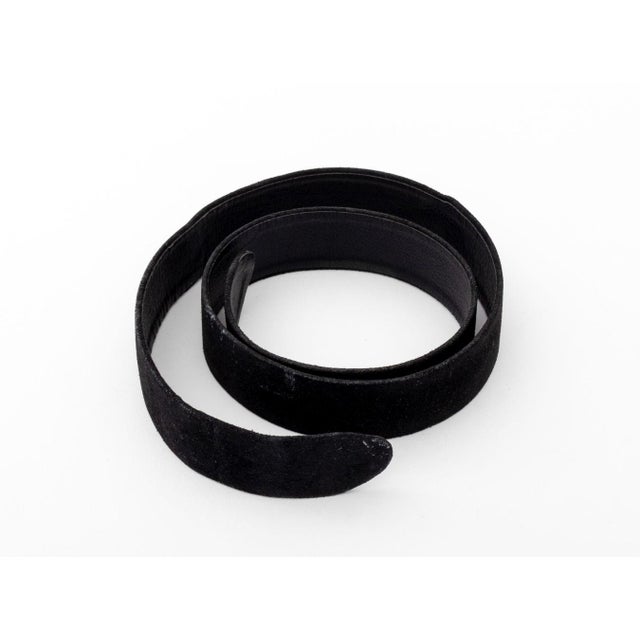 Metal Christopher Ross Silvered Bow Belt Buckle, 1985 For Sale - Image 7 of 8