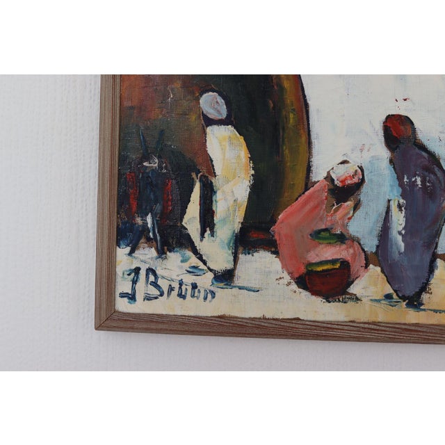 Jörgen Bruun, Ulema, 1960s, Oil on Canvas, Framed For Sale - Image 18 of 18