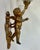 1960s Vintage Wall Sconces in Gilt Metal and Opaline Glass, Italy, 1960s, Set of 2 For Sale - Image 5 of 7