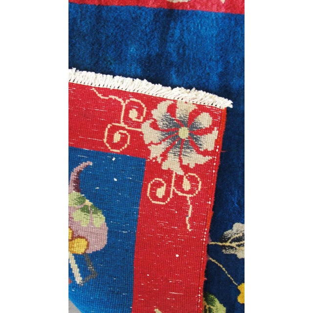Art Deco Antique Chinese Art Deco Rug-3' X 5'10" For Sale - Image 3 of 9