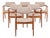 Vintage GM11 Dining Chairs from Glostrup Møbelfabrik, 1960s, Set of 6 For Sale