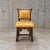 Brutalist Oak Dining Chairs with Leather Seats, 1960s, Set of 4 For Sale - Image 4 of 5