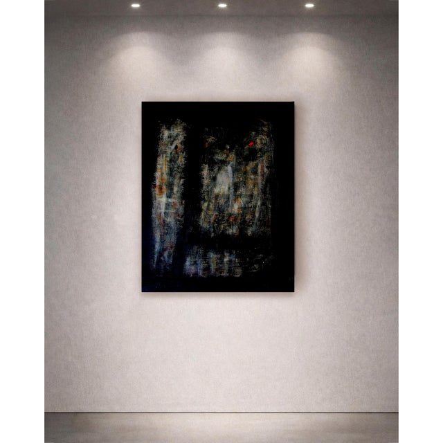 2000 - 2009 Massimo D'Orta, Il Grande Inverno AM 4, Abstract Painting, Mixed Media on Canvas, 2007 For Sale - Image 5 of 7