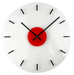 Vintage German Postmodern Wall Clock from Kienzle, 1980s