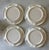Set of 4 Vintage Coastal Shafford "Sea Fare" Shrimp Tail Bowls, Small Plates and Forks For Sale - Image 14 of 18