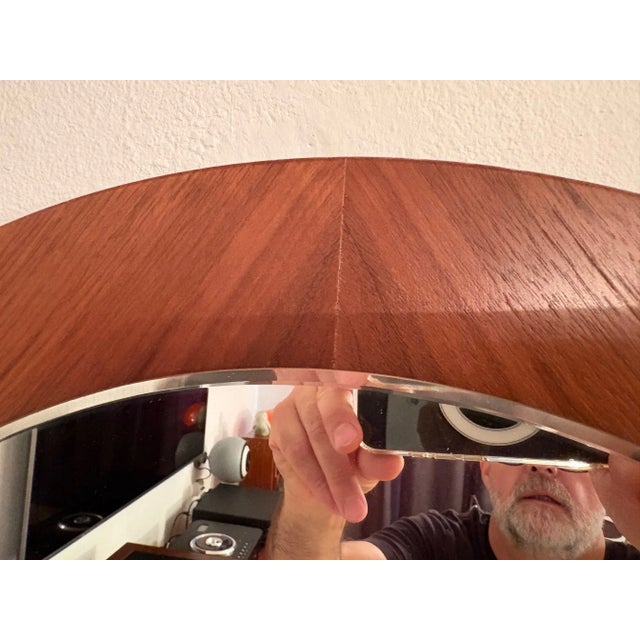 Scandinavian Style Crystal Mirror, Germany, 1970s For Sale - Image 6 of 13