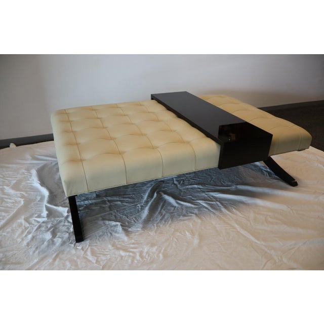 Never used Christopher Guy showroom sample. This large cocktail bench is the perfect piece to add to your home. There is a...