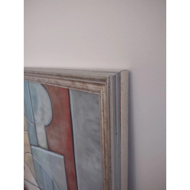 Paint "La Merienda"/Cubist Oil Still-Life/ by Trish Toro, Framed For Sale - Image 7 of 13