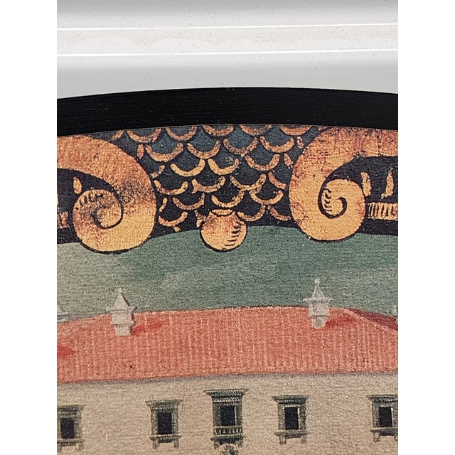 Green Ballard Designs Tuscan Villa Marignolle Wall Art For Sale - Image 8 of 12
