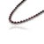 46.62Ct Star Ruby Bezel Set Tennis Necklace in 925 Silver 17 Inches For Sale - Image 9 of 12