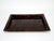 Plastic Mid-Century Modern Tortoiseshell Acrylic Glass Serving Tray from Christian Dior, Italy, 1970s For Sale - Image 7 of 17