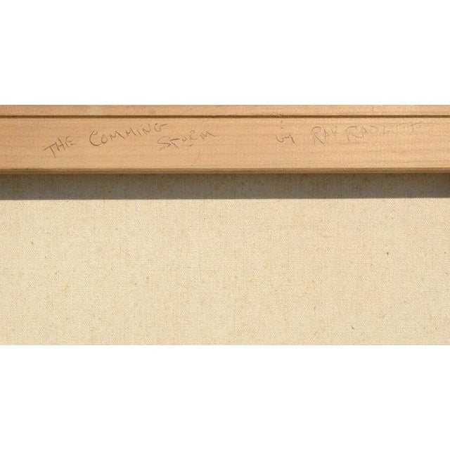 Green Ray Radliff "The Coming Storm" Seascape Circa 1950s-1960s For Sale - Image 8 of 9