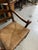 1970s Pair of Large Sturdy Ladder Back Chairs, One Captains Chair For Sale - Image 4 of 7