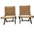 Mid-Century Modern Pair of Mid Century Folding Lounge Chairs, 1960s For Sale - Image 3 of 8