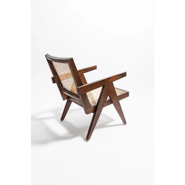 Easy Chair in Sissoo by Pierre Jeanneret, 1955 For Sale - Image 6 of 10