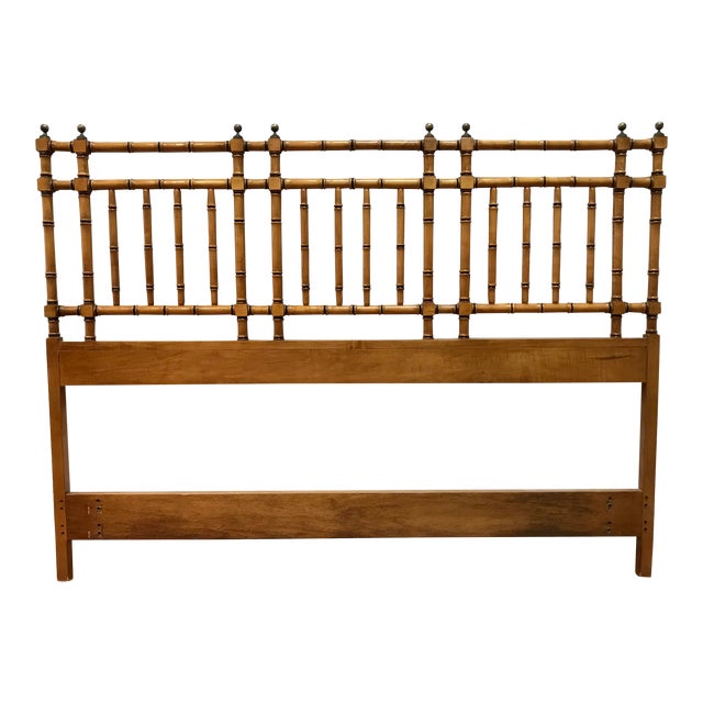 1960s Bamboo Queen/Full Size Headboard Chairish