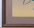 1989 r.c. Gorman "Desert Lily" Stone Lithograph Artist Signed and Numbered 219/225 Framed, Matted & Ready to Display For Sale - Image 4 of 7