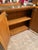 Pulaski Oak Bar With Brass Top and Foot Rail, Griffin Carvings, Plus Custom Inset Oak Doors, Attributed For Sale - Image 9 of 12