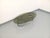 Vintage Oval Coffee Table in Smoked Glass and Chrome Metal from the 1970s For Sale - Image 11 of 17