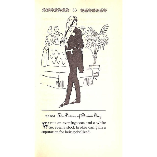 "Oscar Wilde Epigrams" 1960 For Sale - Image 4 of 8