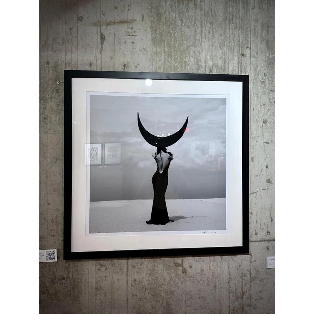 Contemporary "Moon Birth" (Framed) Photography 24" X 24" in Ed. 5/15 by Olha Stepanian For Sale - Image 3 of 10