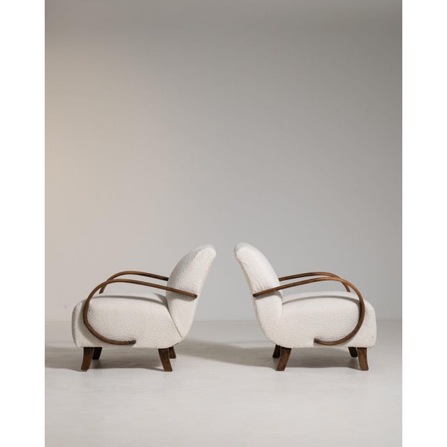 Wood 19th Century France Cream Wood Armchair For Sale - Image 7 of 11