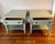 Pistachio Mid 20th Century Mersman Single Drawer End/BedsideTables in Country Green, a Pair For Sale - Image 8 of 8