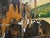 Ashton III Framed "Cable Car 1979" Oil on Canvas, Vintage For Sale - Image 9 of 12
