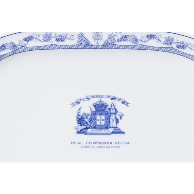 Porcelain - Royal Old Company Serving Dish - Vista Alegre. Made of porcelain 'Royal Old Company' - Glory of Port wine....