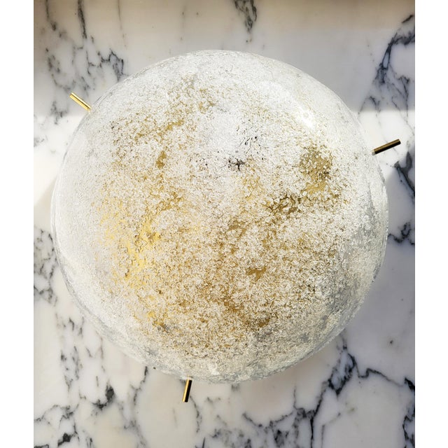 Mid-Century Modern Flush Mount by J.T. Kalmar, 1950s For Sale - Image 8 of 14