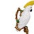 Late 19th Century A William Brownfield Majolica Pitcher Modeled as a Cockatoo, English, Dated 1877 For Sale - Image 5 of 18