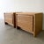 Wood 1970s Walnut Burlwood Nightstands With Cane Fronts MCM For Sale - Image 7 of 10