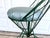 Metal Panton-Style Mid Century Modern Green Wire Bar Stool With Sculptural Spindle Back Mid-Century Modern | 1950s–60s For Sale - Image 7 of 10