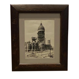 Photograph of San Francisco's City Hall 1906 For Sale