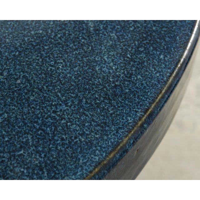 Japanese Showa Ceramic Tea Garden Dining Table and Stools For Sale In Sacramento - Image 6 of 18