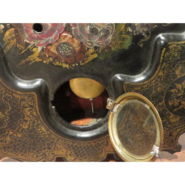 Antique 1850's Cast Iron Mantel Clock For Sale In Philadelphia - Image 6 of 10