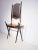 1950s Lacquered Wood Dressing Table with Glass Top and Mirror, 1950s For Sale - Image 5 of 11