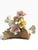 Beautiful vintage Italian Capodimonte porcelain figurine featuring two graceful white doves nestled among an elaborate...