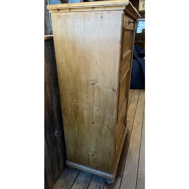 Late 19th Century Antique Pine Bin Pantry Cupboard For Sale - Image 4 of 12