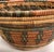 Vintage African Geometric Woven Basket For Sale - Image 4 of 10