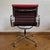 Vitra EA 108 Chairs in Chrome and Red Leather by Charles and Ray Eames for Vitra, 1950s, Set of 4 For Sale - Image 4 of 18
