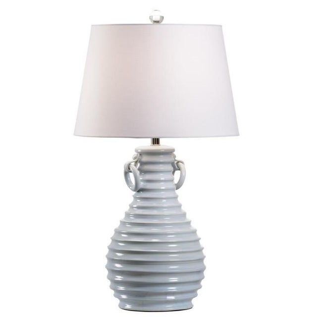 Wildwood Vietri for Wildwood Bugello Table Lamp - Blue For Sale - Image 4 of 4