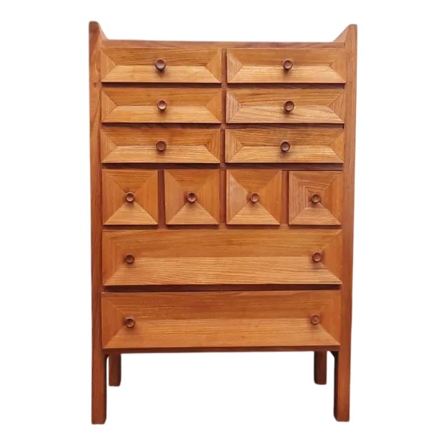Mid-Century Modern Drawer Dresser, 1960s For Sale